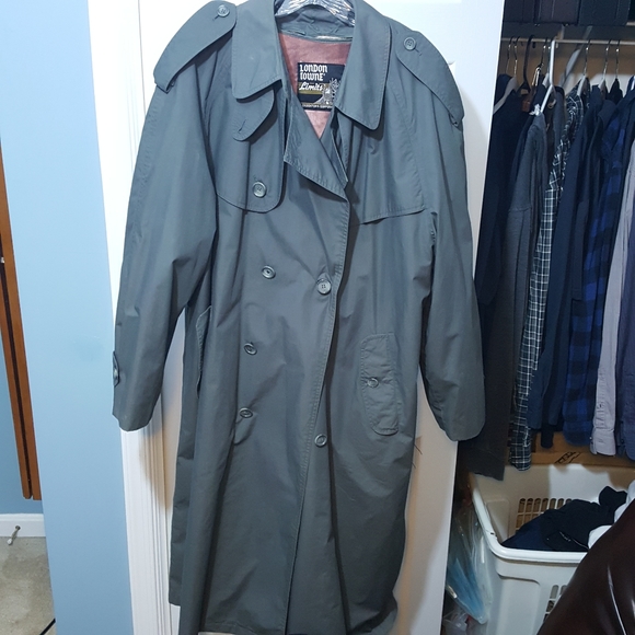 Dark grey trench coat London towne limits 42 reg - Picture 8 of 8